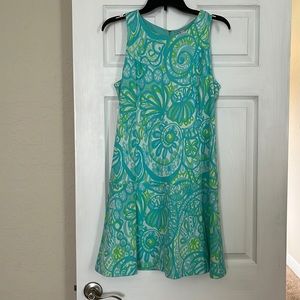 Lilly Pulitzer dress. Seaspray knit dress. Medium